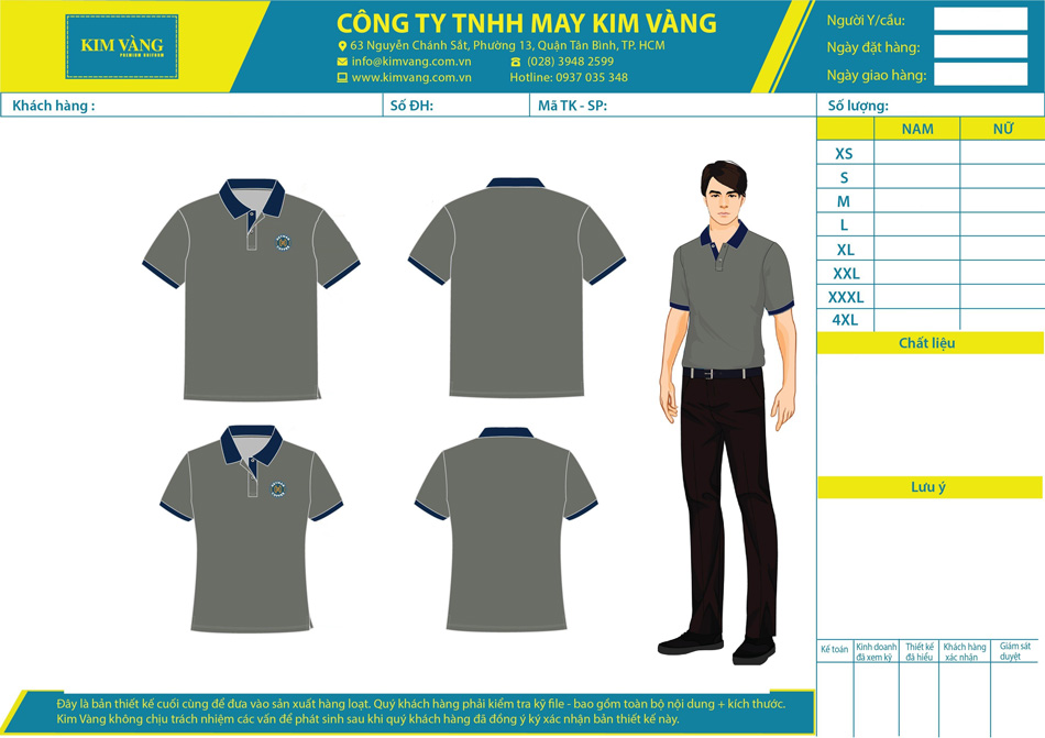 Xưởng may đồng phục giá rẻ tại Tp.HCM